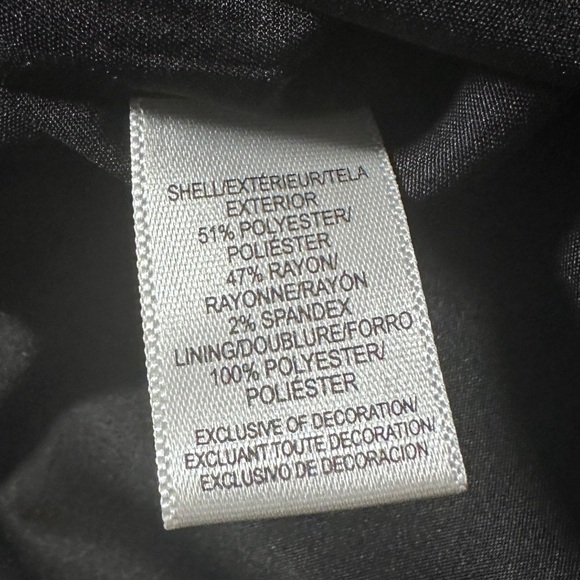 NWT LOFT Black Gray Herringbone Skirt Women’s Plus Size 16 Office Preppy Classic - Picture 12 of 12